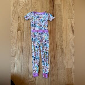 Little Sleepies girls Leopard Print PJs